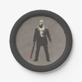 Friday the 13th | Jason Voorhees Character Art Pappteller (Vorderseite)