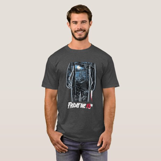 Fridayhe 13th Movie Poster lustig T-Shirt (Vorne ganz)
