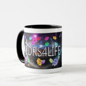 FridayNightFree4All #BDRS4Life Kaffee-Tasse Tasse (Vorderseite Links)