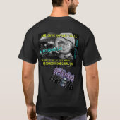 FridayNightFree4All doppeltes mit Seiten T-Shirt (Rückseite)