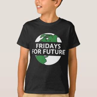 Fridays for Future Klimaschutz Umwelt Planet Erde T-Shirt