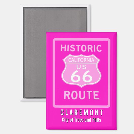 Fridge Magnet (Vorderseite/Rückseite)