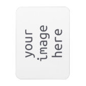 #fridgemagnet #YourFotoHier #benutzerdefinierbar Magnet (Vertikal)