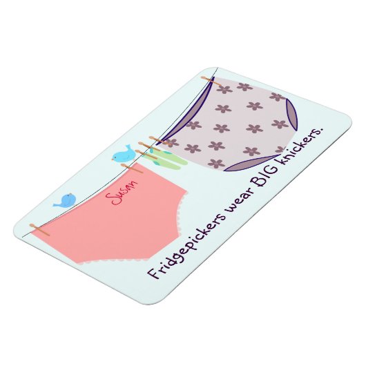 Fridgepickers Funny Premium Flexi Magnet (Linke Seite)