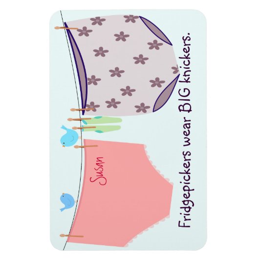 Fridgepickers Funny Premium Flexi Magnet (Vertikal)