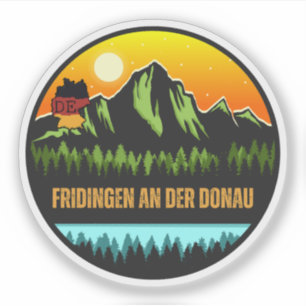 Fridingen an der Donau, Baden-Württemberg Deutschl Aufkleber