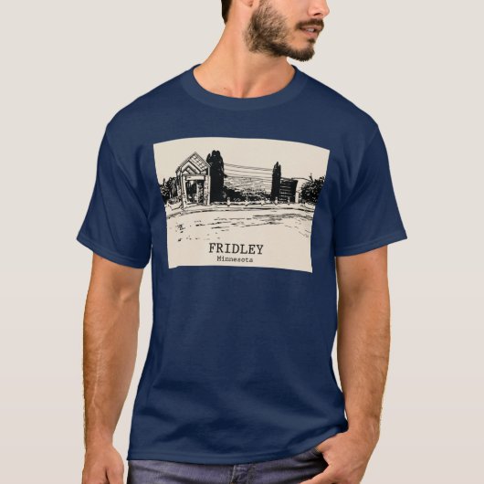 Fridley Minnesota 1 T-Shirt (Vorderseite)