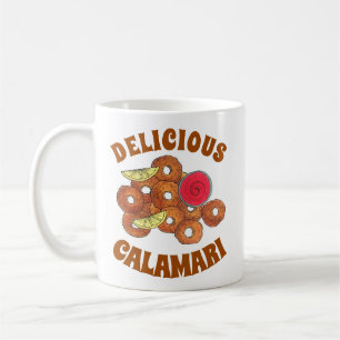 Fried Calamari Rings Italian Food Appetizer Feinsc Kaffeetasse