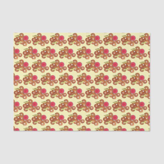 Fried Calamari Rings Italian Food Appetizer Feinsc Seidenpapier (Vorderseite)