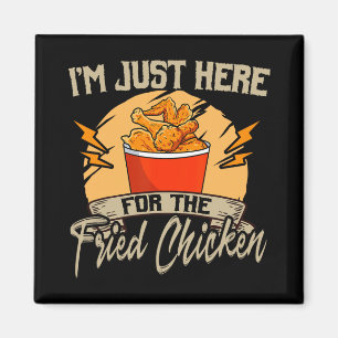 Fried Chicken Bucket Food Lover Restaurant Chef Kü Magnet