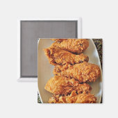 Fried Chicken Magnet (Vorderseite/Rückseite)