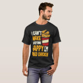 Fried Chicken Quote Love Fast Food T-Shirt (Vorne ganz)