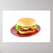 Fried Chicken Sandwich Poster (Vorne)