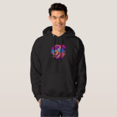 Fried Chicken Synthwave 80s Retrowave Aesthetic  1 Hoodie (Vorne ganz)