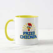 Fried Chicken Typografy Tasse (Links)