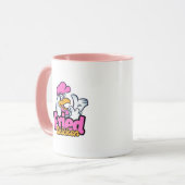 Fried Chicken Typografy Tasse (Vorderseite Links)