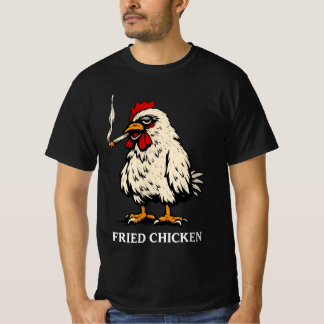 Fried Chicken, Weed Humor T-Shirt
