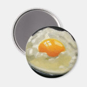 FRIED EGG ARTWORT MAGNET (Vorderseite/Rückseite)