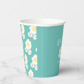 Fried Egg First Birthday Vielen Dank Pappbecher (Rechts)