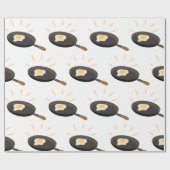 Fried Egg Geschenkpapier (Flach)