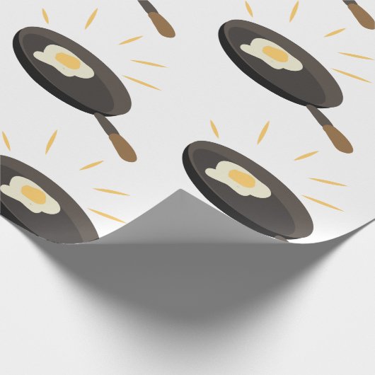 Fried Egg Geschenkpapier (Ecke)