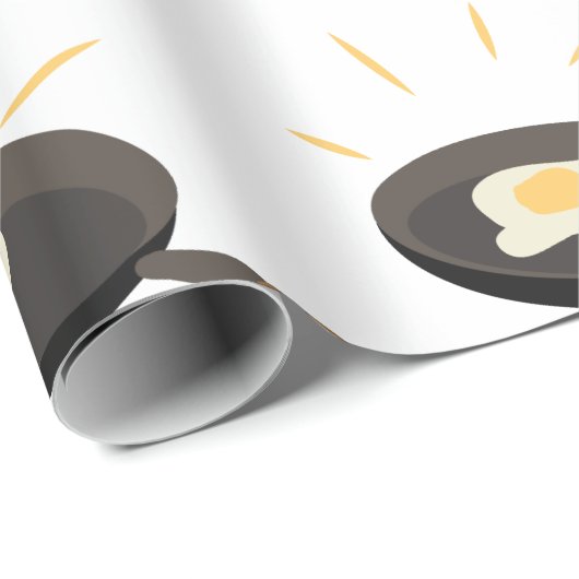 Fried Egg Geschenkpapier (Rolleneckpunkt)