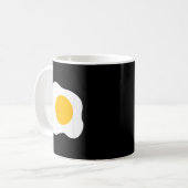Fried Egg Graphic Funny Breakfast Eggs Lover Kaffeetasse (Vorderseite Links)