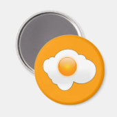 Fried Egg Magnet (Vorderseite/Rückseite)