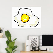 Fried Egg Poster (Heimbüro)