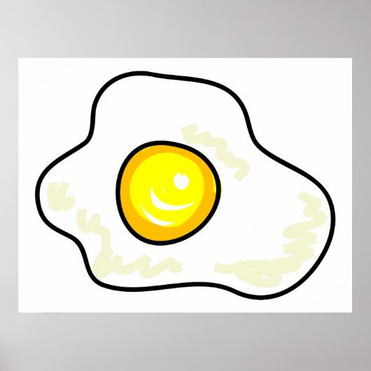 Fried Egg Poster (Vorne)