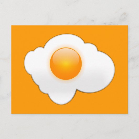 Fried Egg Postkarte (Vorderseite)