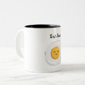 Fried Egg Zweifarbige Tasse (Vorderseite Links)