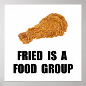 Fried Food Group Poster (Vorne)