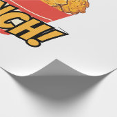 Fried-Huhn Geschenkpapier (Ecke)