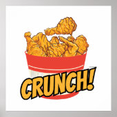 Fried-Huhn Poster (Vorne)