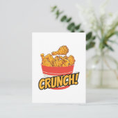 Fried-Huhn Postkarte (Stehend Vorderseite)