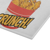 Fried-Huhn Schneidebrett (Ecke)