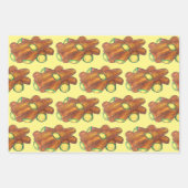 Fried Jalapeño Poppers Green Hot Jalapeno Pepper Geschenkpapier Set (Vorderseite 3)