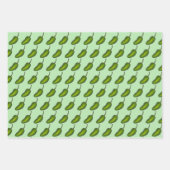 Fried Jalapeño Poppers Green Hot Jalapeno Pepper Geschenkpapier Set (Vorderseite 2)