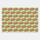 Fried Jalapeño Poppers Green Hot Jalapeno Pepper Geschenkpapier Set (Vorderseite)