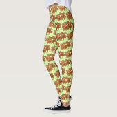 Fried Jalapeño Poppers Green Hot Jalapeno Pepper Leggings (Links)