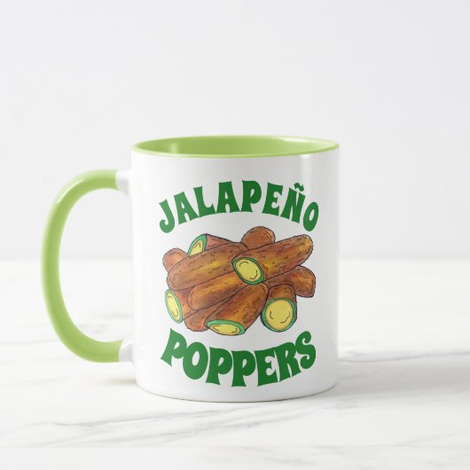 Fried Jalapeño Poppers Green Hot Jalapeno Pepper Tasse (Links)