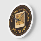 Fried Large Wall Clock Große Wanduhr (Winkel)