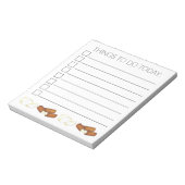 Fried Melted Mozzarella Cheese Sticks Junk Food Notizblock (Rotiert)