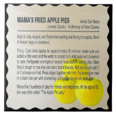 FRIED MUTTER APFELKUCHEN FLIESE (Vorderseite)