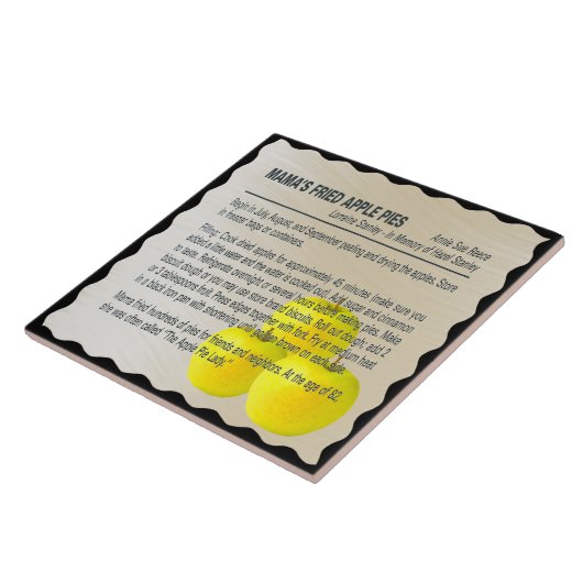 FRIED MUTTER APFELKUCHEN FLIESE (Seite)