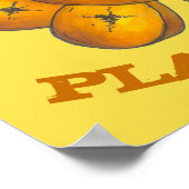 Fried Plantains Kochen Bananen Karibik Lebensmitte Poster (Ecke)