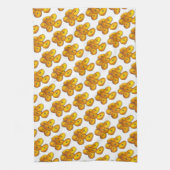 Fried Plantains Kochen Bananen Puerto Rico Nahrung Geschirrtuch (Vertikal)