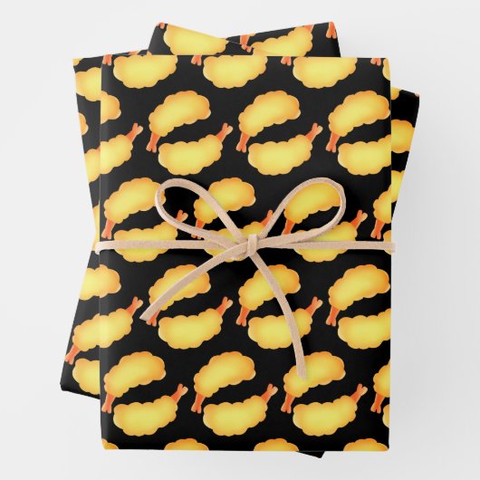 Fried Shrimp Geschenkpapier Set (Beispiel)