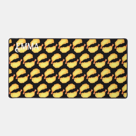 Fried Shrimp Schreibtischunterlage (Vorderseite)